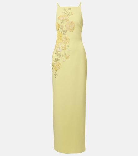 Besticktes Maxikleid aus Cady - Elie Saab - Modalova