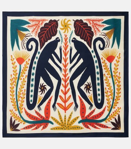 Etro Printed silk twill scarf - Etro - Modalova