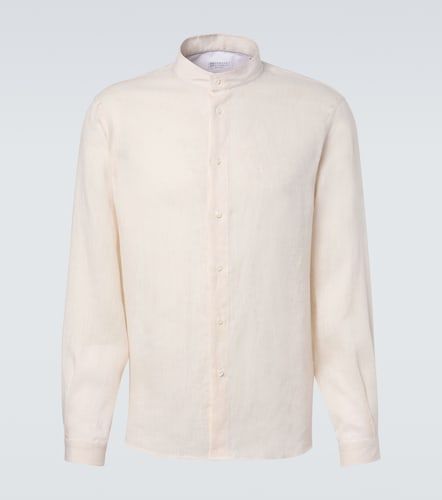 Brunello Cucinelli Camicia in lino - Brunello Cucinelli - Modalova