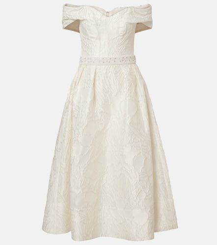 Sposa – Abito midi Winslet in jacquard - Rebecca Vallance - Modalova