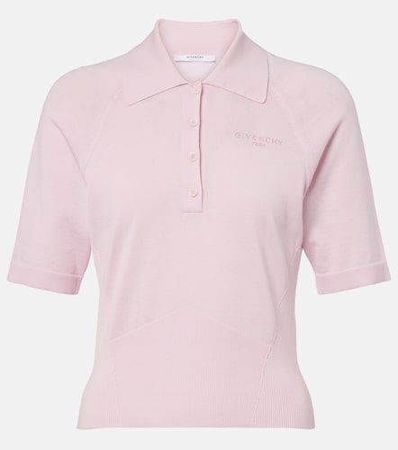 Givenchy Polo in cotone e seta - Givenchy - Modalova