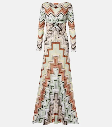 Missoni Chevron maxi dress - Missoni - Modalova