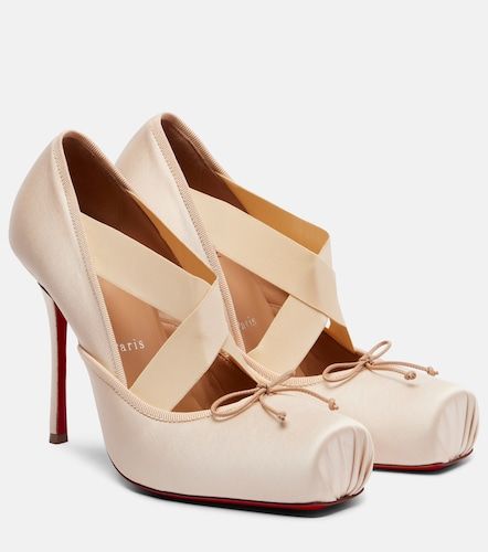 Salones Cassiasticina de satén - Christian Louboutin - Modalova