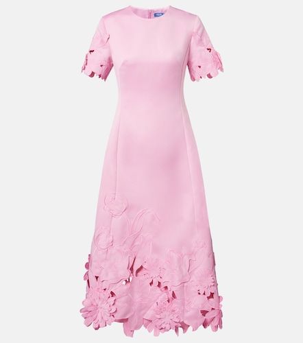 Vestido de cóctel bordado con apliques florales - Leo Lin - Modalova