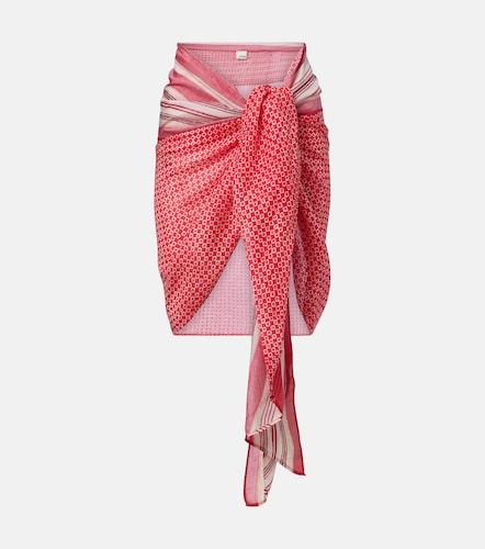 Copricostume in cotone e seta con stampa - Isabel Marant - Modalova