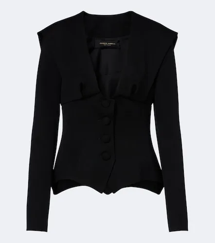 Single-breasted jacket - Georges Hobeika - Modalova