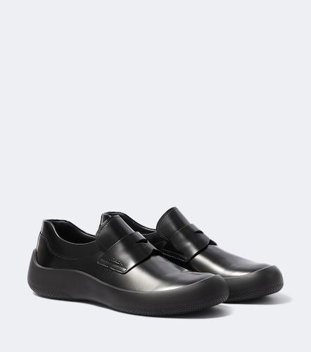 Prada Mocassini penny in pelle - Prada - Modalova