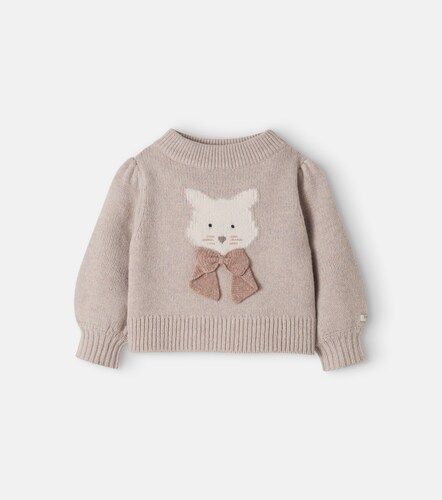 Bebé - jersey Denna de lana en intarsia - Donsje - Modalova