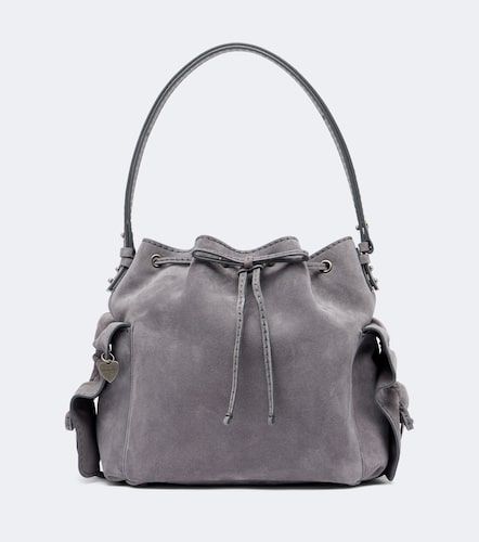 Bucket Bag Multipocket Medium aus Veloursleder - Acne Studios - Modalova
