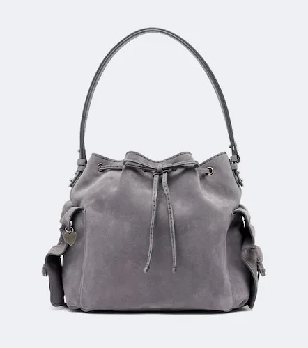 Borsa a secchiello Multipocket Medium in suede - Acne Studios - Modalova