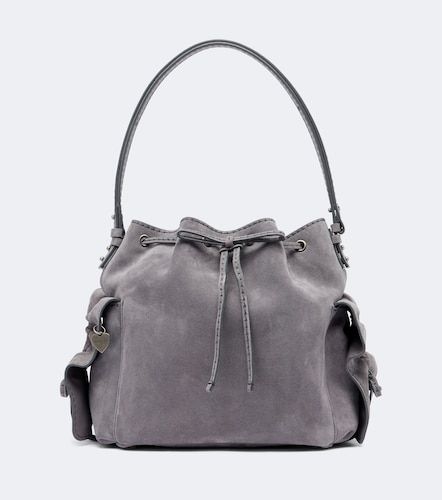 Bucket Bag Multipocket Medium aus Veloursleder - Acne Studios - Modalova