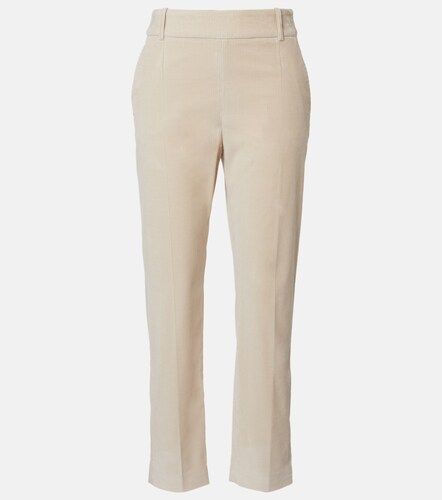 Cotton corduroy straight pants - Eleventy - Modalova