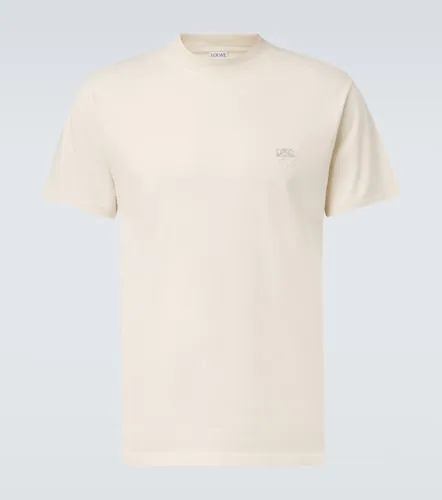 Camiseta de jersey de algodón con anagrama - Loewe - Modalova