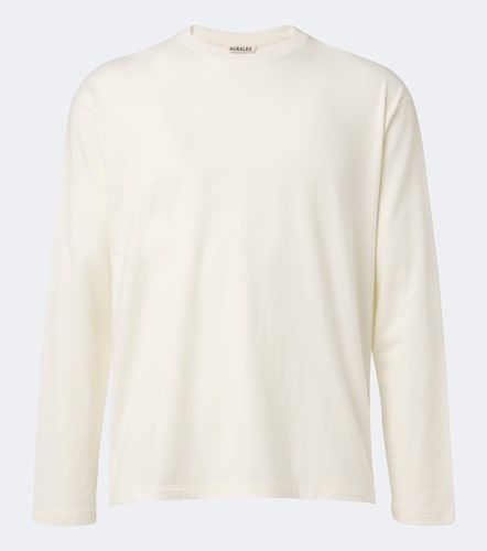Camiseta de jersey de algodón y cachemir - Auralee - Modalova