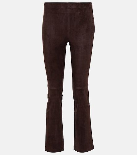 JP Twenty mid-rise bootcut suede pants - Stouls - Modalova