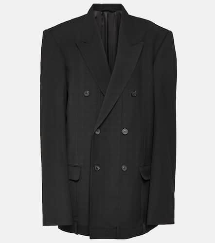 Deconstructed wool-blend jacket - Balenciaga - Modalova