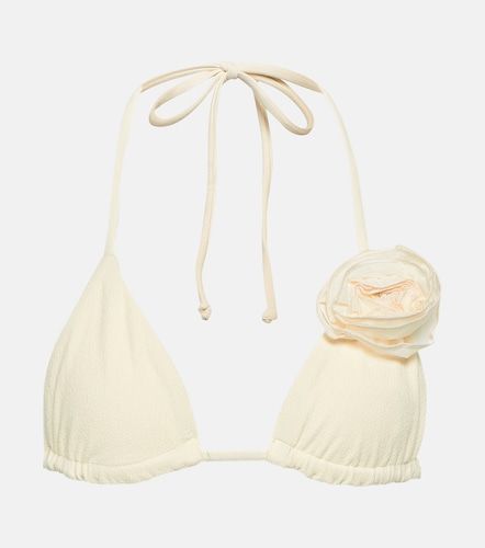 Top de bikini triangular con apliques - Same - Modalova