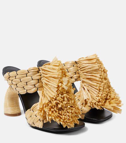 Dries Van Noten Woven raffia mules - Dries Van Noten - Modalova