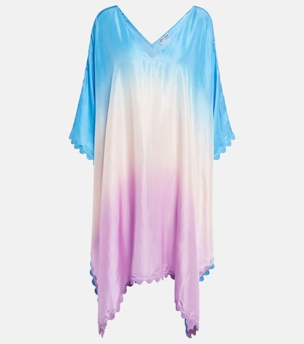 Poncho de seda degradado - Juliet Dunn - Modalova
