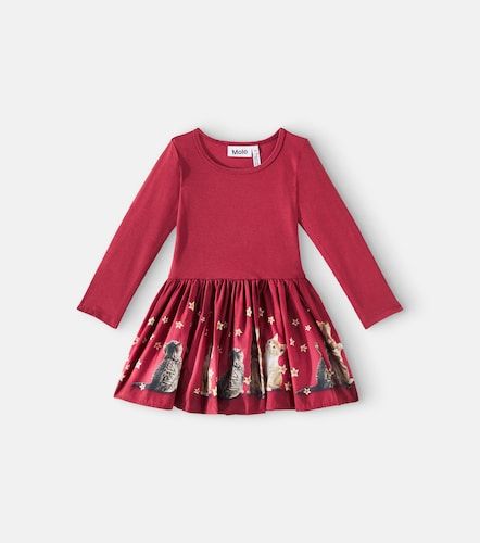 Bebé - vestido Candi de algodón estampado - Molo - Modalova