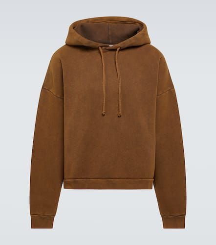 Acne Studios Logo cotton hoodie - Acne Studios - Modalova