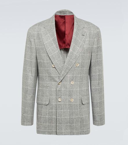 Blazer aus einem Seidengemisch - Brunello Cucinelli - Modalova