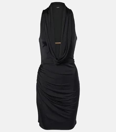 Vestido corto de jersey drapeado - Tom Ford - Modalova