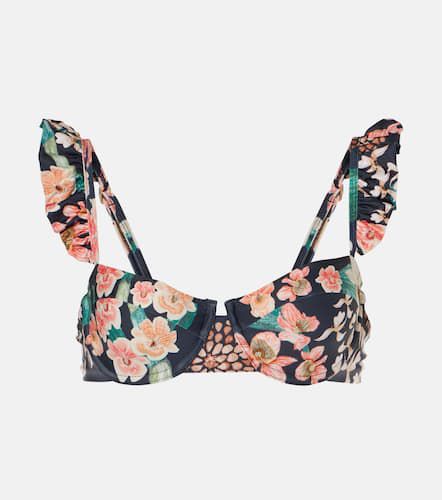 Kiwi Danza floral bikini top - Agua by Agua Bendita - Modalova