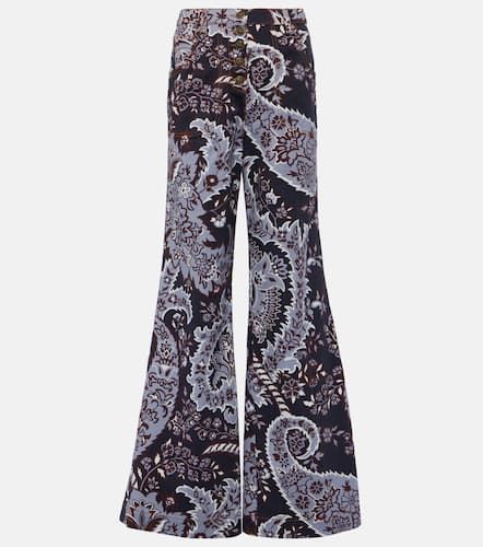 Etro Paisley high-rise flared jeans - Etro - Modalova