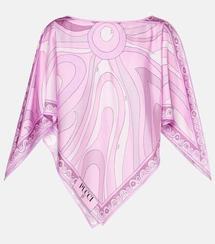 Pucci Printed silk twill top - Pucci - Modalova