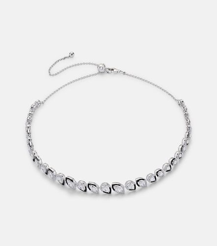Gargantilla Autumn de oro blanco de 18 ct con diamantes - Kamyen - Modalova
