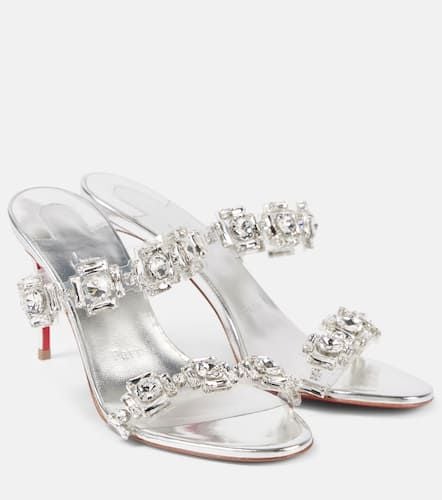 Just Jewel 85 embellished PVC mules - Christian Louboutin - Modalova