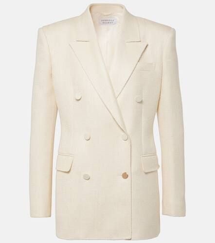 Gavin double-breasted silk and wool blazer - Gabriela Hearst - Modalova