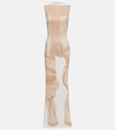 X Katerina Jebb vestido largo estampado - Acne Studios - Modalova