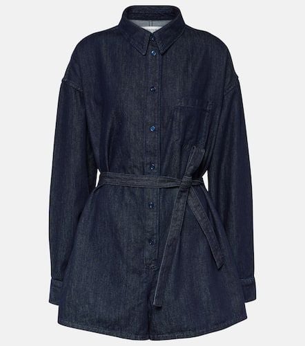 Wren denim playsuit - The Frankie Shop - Modalova