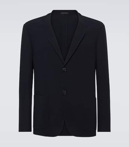 Blazer aus Schurwolle - Giorgio Armani - Modalova