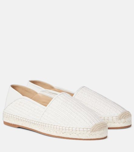 Espadra raffia espadrilles - Manolo Blahnik - Modalova