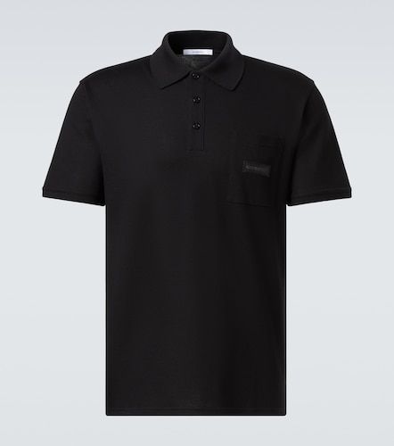 Logo cotton pique polo shirt - Givenchy - Modalova