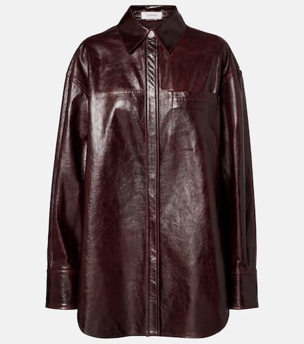 Sportmax Borel leather overshirt - Sportmax - Modalova
