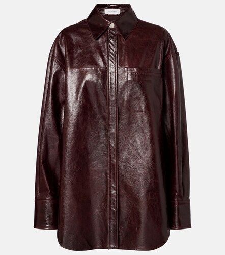 Sportmax Borel leather overshirt - Sportmax - Modalova