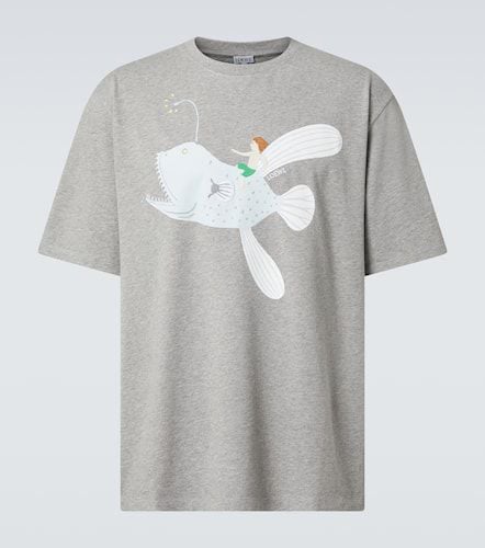 X Suna Fujita Deep Sea cotton jersey T-shirt - Loewe - Modalova