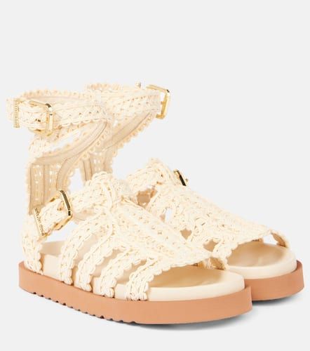 Goldie raffia gladiator sandals - Zimmermann - Modalova