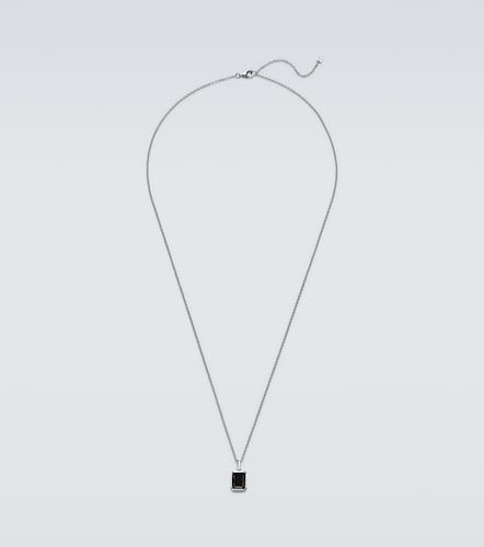 Collar con colgante de plata de ley con ónice - Mateo - Modalova