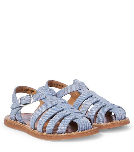 Sandalen Plage-Stitch Dad aus Leder - Pom d'Api - Modalova