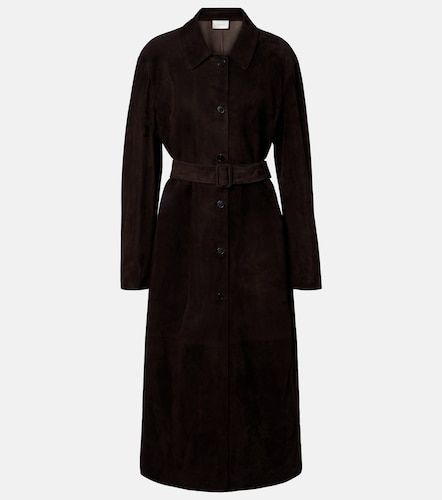 The Row Cappotto Kendra in suede - The Row - Modalova