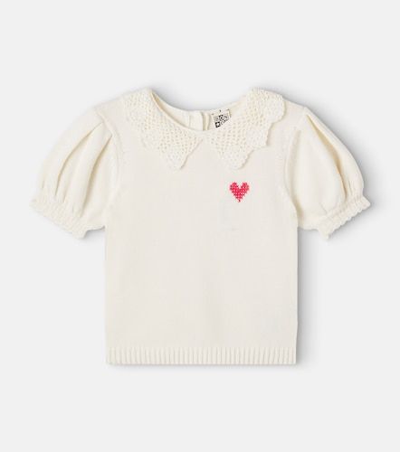 Top Niko de algodón con croché - Bonton - Modalova