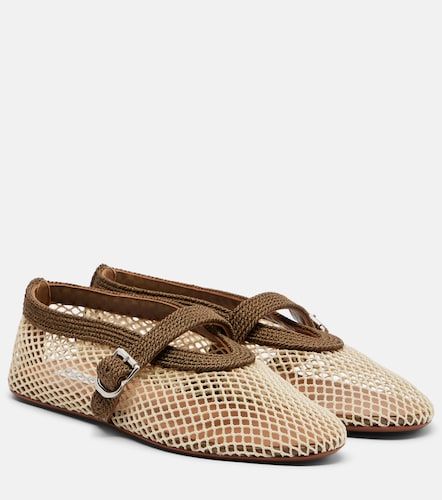 Alaia Fishnet Mary Jane flats - Alaia - Modalova