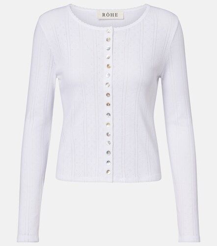 Rohe Pointelle cotton cardigan - Rohe - Modalova