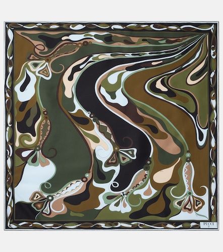 Tuch Orchidee aus Seiden-Twill - Pucci - Modalova
