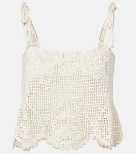 Rose crochet cotton top - Anna Kosturova - Modalova